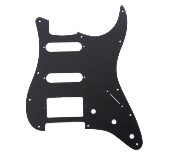 Musiclily MX0315 Защитная накладка электрогитары Fender Stratocaster HSS, 1 слой, черная