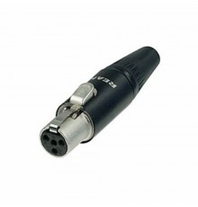 Rean RT4FC-B 4-х контактный коннектор mini XLR female