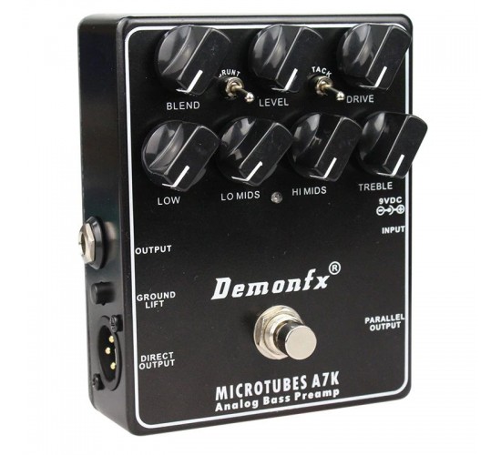 Demonfx MICROTUBES A7K Analog Bass Preamp басовый преамп