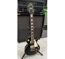 Epiphone Les Paul Custom электрогитара, цвет черный Корея 1998 USED