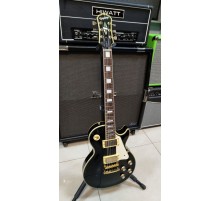 Epiphone Les Paul Custom электрогитара, цвет черный Корея 1998 USED