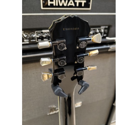 Epiphone Les Paul Custom электрогитара, цвет черный Корея 1998 USED