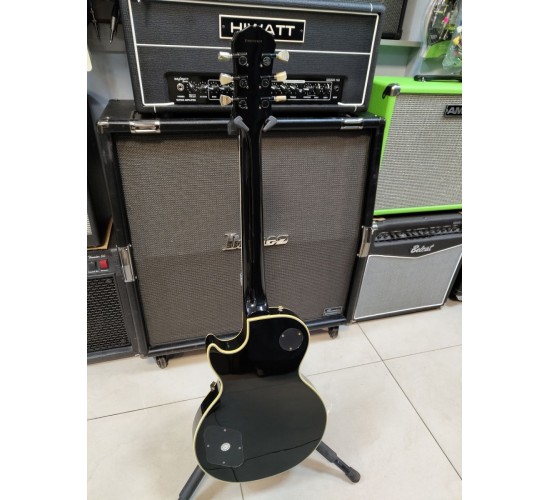 Epiphone Les Paul Custom электрогитара, цвет черный Корея 1998 USED