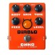 Okko Diablo гитарная педаль - дисторшн, овердрайв, выставочный образец