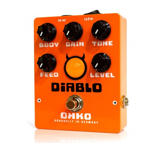 Okko Diablo гитарная педаль - дисторшн, овердрайв, выставочный образец