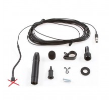 Shure MX202B/N (без капсюля) миниатюрный театрально-хоровой микрофон