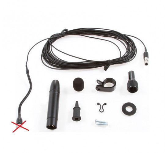 Shure MX202B/N (без капсюля) миниатюрный театрально-хоровой микрофон