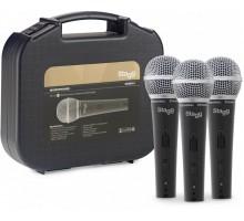 Stagg SDM50-3 комплект из 3-х микрофонов с картриджем DC78