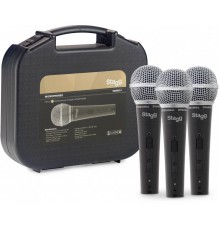 Stagg SDM50-3 комплект из 3-х микрофонов с картриджем DC78