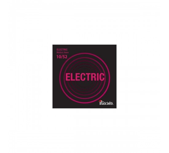 BlackSmith Electric Medium Heavy 10/52 струны для электрогитары, 10-52, оплетка из никеля