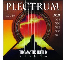 Thomastik AC110 Plectrum Комплект струн для акустической гитары, сталь/бронза, 010-041