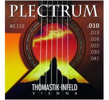 Thomastik AC110 Plectrum Комплект струн для акустической гитары, сталь/бронза, 010-041