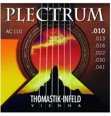 Thomastik AC110 Plectrum Комплект струн для акустической гитары, сталь/бронза, 010-041