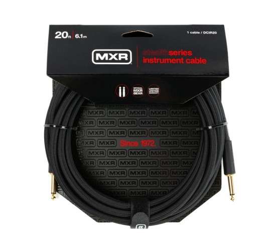 Dunlop DCIR20 MXR Stealth Инструментальный кабель, 6м