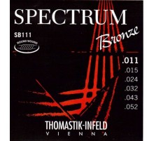 Thomastik SB111 Spectrum Bronze Комплект струн для акустической гитары, сталь/бронза, 011-052