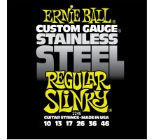 Ernie Ball 2246 струны для эл.гитары Stainless Steel Regular Slinky (10-13-17-26-36-46)