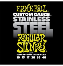 Ernie Ball 2246 струны для эл.гитары Stainless Steel Regular Slinky (10-13-17-26-36-46)