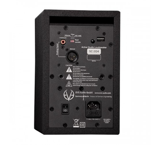 EVE Audio SC204 Студийные мониторы, активные, 100Вт (пара)