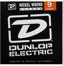 Dunlop DEN0946 комплект струн для электрогитары, никелированные, Light/Heavy, 9-46