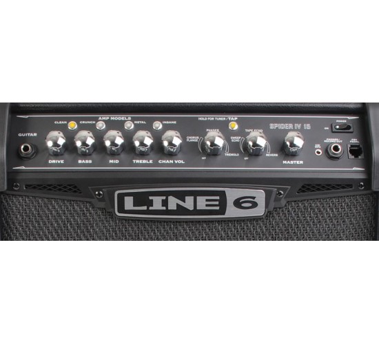 Line 6 Spider IV 15 комбоусилитель, выставочный образец