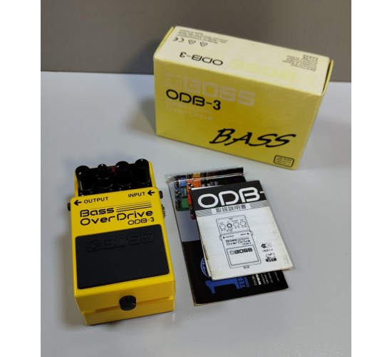 Boss ODB-3 педаль-овердрайв для бас-гитары USED
