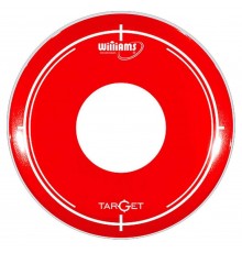 Williams RDT2-7MIL-16 двуслойный пластик, 16", красный с точкой