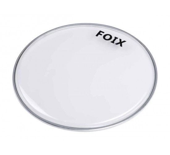 Foix FDH-25TR-12 Пластик для малого и том барабана 12", прозрачный