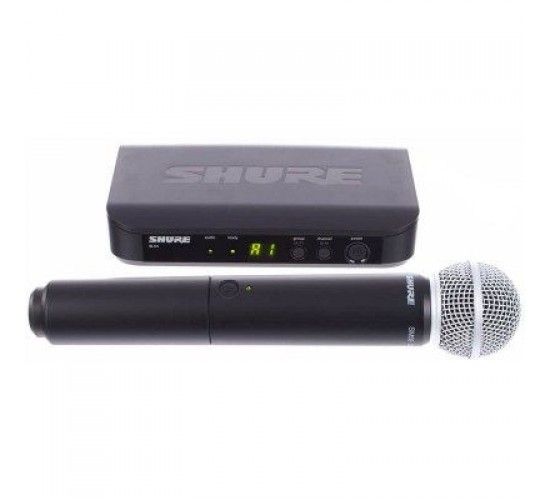 Shure BLX24E/SM58 M17 радиосистема вокальная с капсюлем динамического микрофона SM58