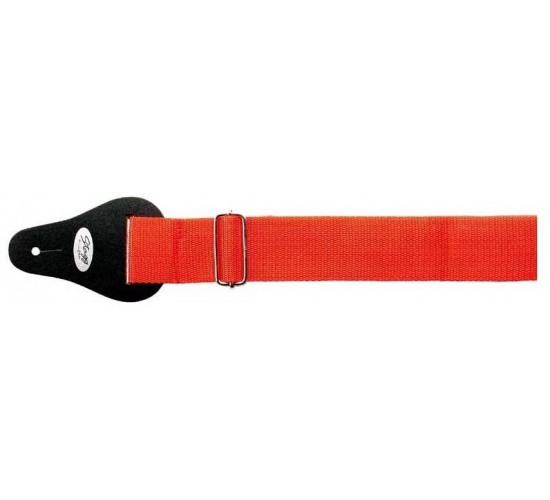 Stagg BJA006RD нейлоновый гитарный ремень с регулировкой длины, цвет красный (RD)
