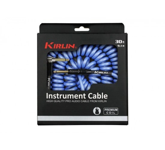 Kirlin IPK-222BFGL 9.1M BLE кабель инструментальный витой, 9,1 м