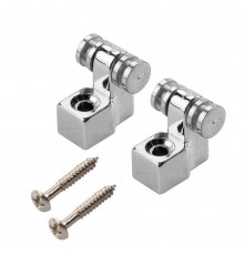 Musiclily MX0655-4 Ретейнер для гитары роликовый, хром, 1 шт