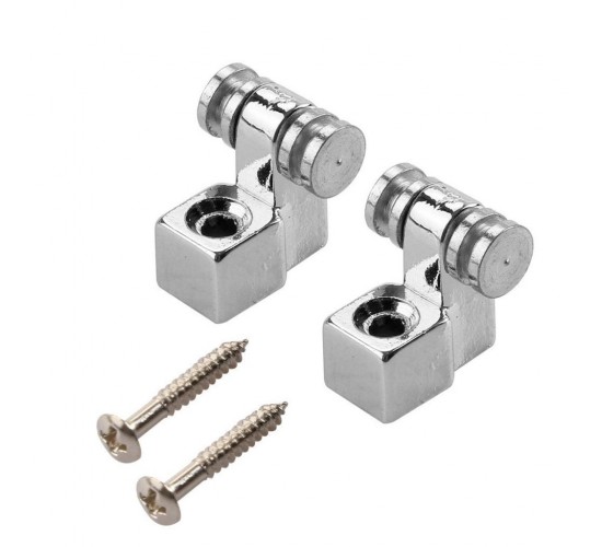 Musiclily MX0655-4 Ретейнер для гитары роликовый, хром, 1 шт