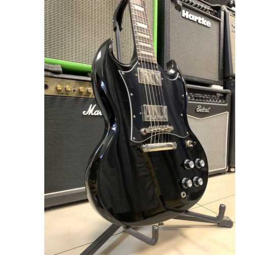 Epiphone SG Custom Shop Limited Edition электрогитара, цвет черный, выставочный образец