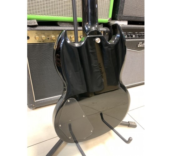 Epiphone SG Custom Shop Limited Edition электрогитара, цвет черный, выставочный образец