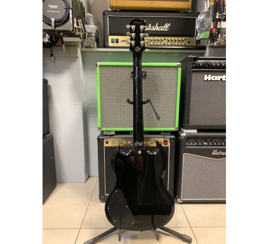 Epiphone SG Custom Shop Limited Edition электрогитара, цвет черный, выставочный образец