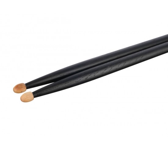 HUN 10103006 Colored Series QI 5A BLACK Барабанные палочки, орех гикори, черные