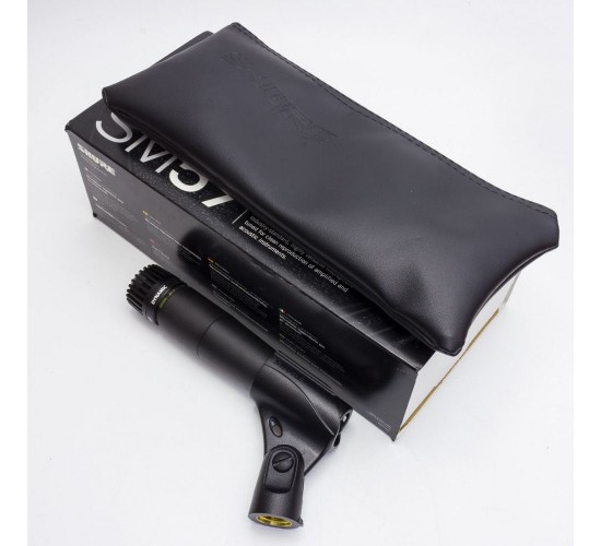 Shure SM57-LCE динамический кардиоидный инструментальный микрофон, Мексика, выставочный образец