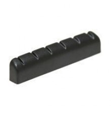 Graphtech PT-1728-00 BLACK TUSQ XL верхний порожек с прорезями для 6-струнной гитары