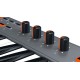 Midiplus TINY+ Миди-клавиатура 32 клавиши с транспортной панелью, 4 пэдами и 4 регуляторами