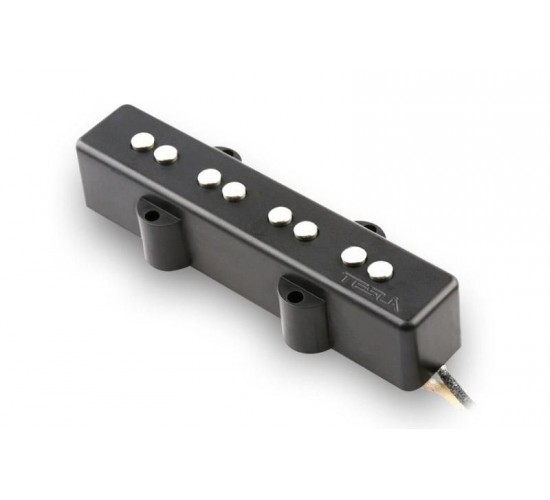 Tesla VR-B1/BK/BR Bridge Звукосниматель для 4-струнной бас-гитары Jazz Bass, чёрный