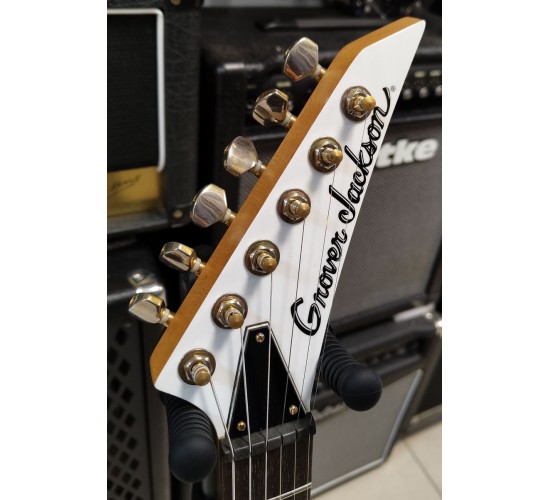 Grover Jackson HH FU.IG-37 Dinky электрогитара, цвет белый кремовый USED