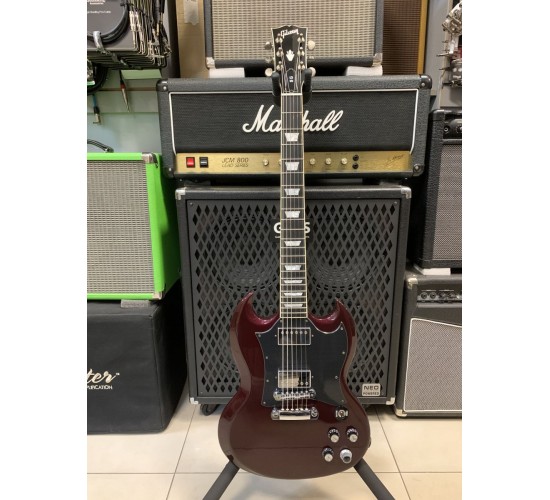 Gibson SG Robot Metallic Purple электрогитара с кейсом, США 2008 USED