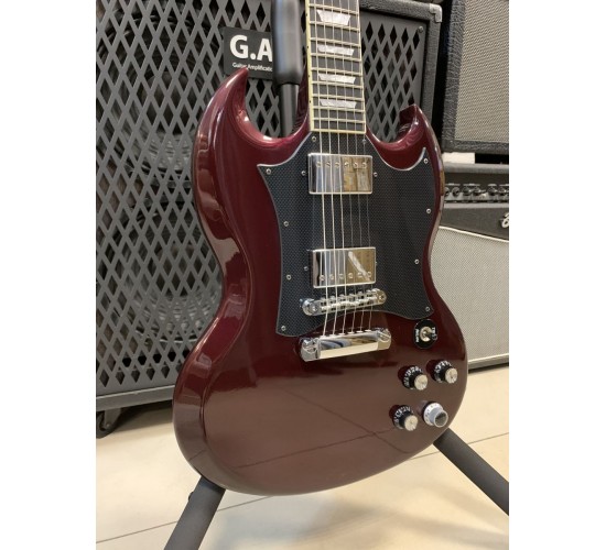 Gibson SG Robot Metallic Purple электрогитара с кейсом, США 2008 USED