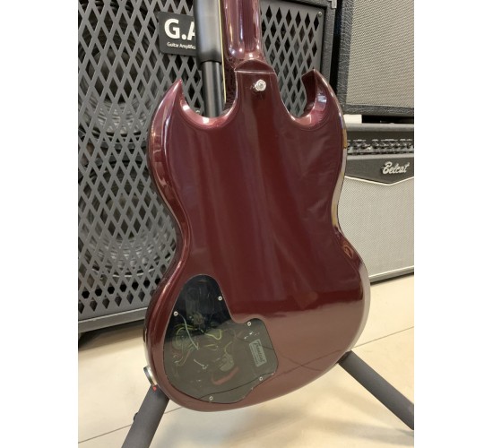 Gibson SG Robot Metallic Purple электрогитара с кейсом, США 2008 USED