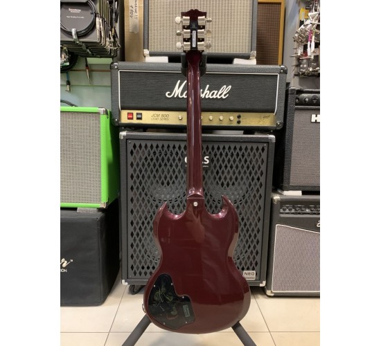 Gibson SG Robot Metallic Purple электрогитара с кейсом, США 2008 USED