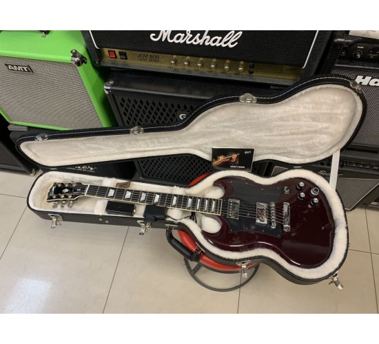 Gibson SG Robot Metallic Purple электрогитара с кейсом, США 2008 USED