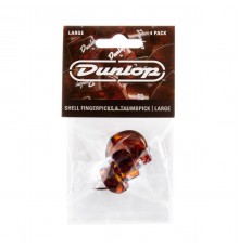 Dunlop 9020TP Plastic Fingerpick 4Pack когти 3шт + когти на большой палец 1шт, жесткие