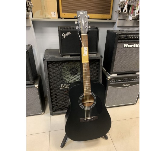 Cort AD810 BKS TAтрансакустическаягитара,корпусдредноут,цветчерныйматовый УЦЕНКА