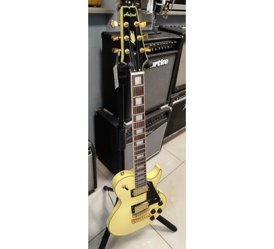 Aria PE-350CST AGWH электрогитара, цвет Aged White УЦЕНКА