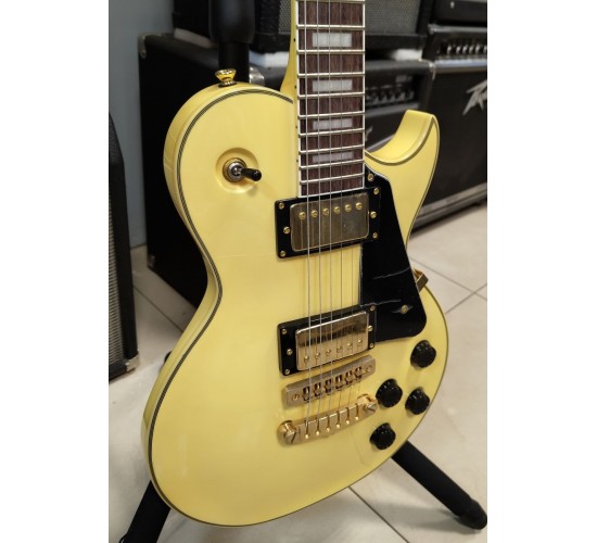 Aria PE-350CST AGWH электрогитара, цвет Aged White УЦЕНКА